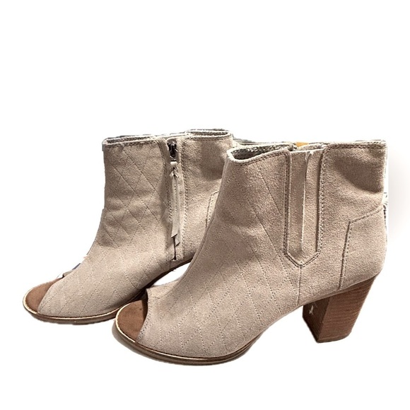 TOMS Women's Majorca Booties in Heather Grey Size 11 - Picture 4 of 10